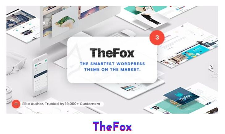 TheFox v3.9.68 WordPress Theme