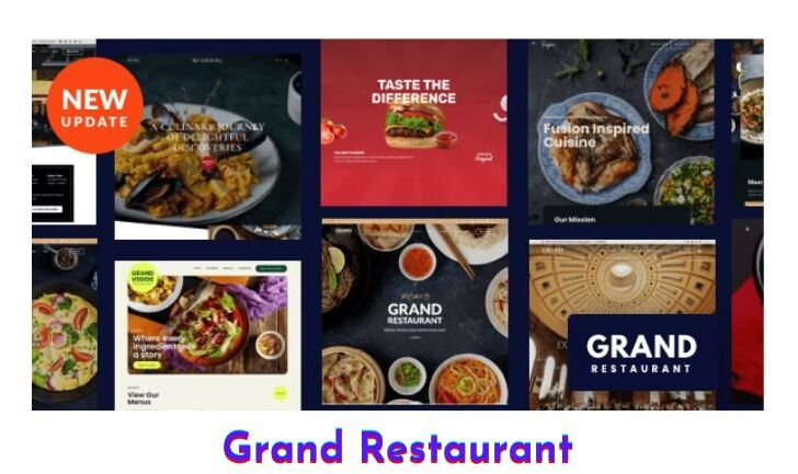 Grand Restaurant v7.0 WP Theme download