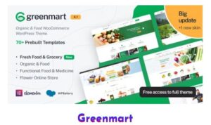 Greenmart v4.1.17 WordPress Theme
download free