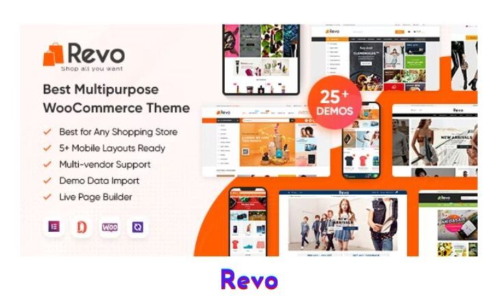 Revo v4.0.25 WordPress Theme Download free