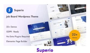 Superio v1.3.18 WordPress Theme Free download 